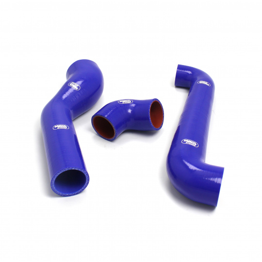 Samco Sport 3-dílná sada silikonových hadic pro vedení tlakového vzduchu pro Lotus Elan M-100 1989 - 1995 1.6l Isuzu Turbo (evropská verze), barva: modrá