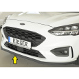 Rieger lipa pod přední nárazník pro Ford Focus 4 DEH, ST 5-dvéř. (combi), 5-dvéř. (hatchback), 5-dvéř. (sedan), 06/19-, 09/18-, plast ABS bez povrchové úpravy