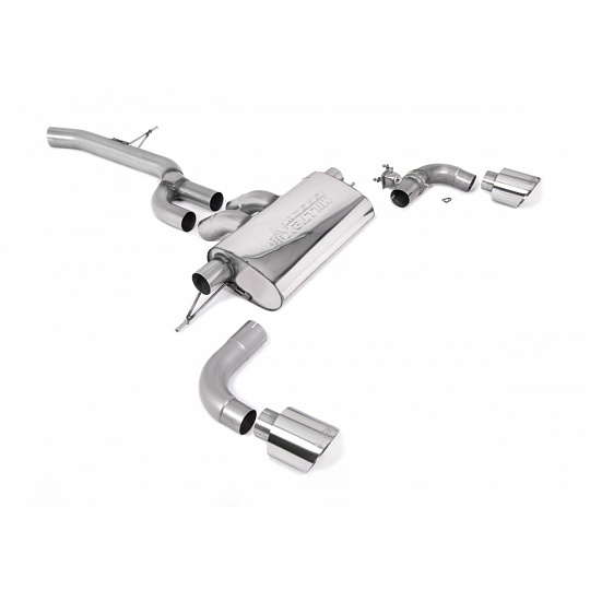 Milltek Sport výfukový systém OPF/GPF Back pro Toyota Supra A90 2.0 Turbo B48 (UK/Euro Spec Vehicles) 2021-2024, typ koncovek: GT-115 leštěné Milltek Sport výfukový systém OPF/GPF Back pro Toyota Supra A90 2.0 Turbo B48 (UK/Euro Spec Vehicles) 2021-2024, typ koncovek: GT-115 leštěné