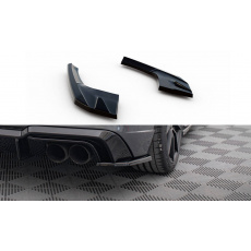 Maxton Design boční difuzory pod zadní nárazník ver.2 pro Audi A3 8V FL, černý lesklý plast ABS, S-line sportback