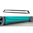 Maxton Design difuzory pod boční prahy pro Volvo V40 R-Design, carbon-Look