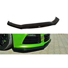 Maxton Design spoiler pod přední nárazník pro Volkswagen Scirocco R Mk3, černý lesklý plast ABS, ver. 2