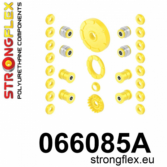 066085A: Strongflex Kompletní sada silentbloků pro zavěšení varianta SPORT 066085A: Strongflex Kompletní sada silentbloků pro zavěšení varianta SPORT