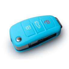 Ochranná krytka na klíč pro Audi s vystřelovacím klíčem, světle modrá
