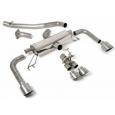 Milltek Sport výfukový systém secondary cat-back 76.2mm / 3" bez rezonátoru (hlasitější) pro Toyota Corolla GR Corolla 1.6 Turbo 2023-2024, typ koncovek: GT broušené titanové