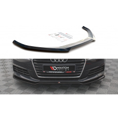 Maxton Design spoiler pod přední nárazník ver.2 pro Audi A4 B9, černý lesklý plast ABS Maxton Design spoiler pod přední nárazník ver.2 pro Audi A4 B9, černý lesklý plast ABS