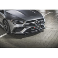 Maxton Design spoiler pod přední nárazník pro Mercedes CLA C118/AMG 35, černý lesklý plast ABS