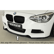 Rieger lipa pod přední nárazník pro BMW řada 1 F20, F21 sedan / 2-dvéř., sedan / 4-dvéř. před faceliftem, 09/11-03/2015, 09/12-03/2015, plast ABS bez povrchové úpravy Rieger lipa pod přední nárazník pro BMW řada 1 F20, F21 sedan / 2-dvéř., sedan / 4-dvéř. před faceliftem, 09/11-03/2015, 09/12-03/2015, plast ABS bez povrchové úpravy