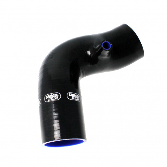 Samco Sport silikonová hadice pro vedení vzduchu k turbu pro Mini Cooper S Mk-1 R52/R53 10/2000 - 7/2008 1.6l Supercharged vč. JCW s man. převodovkou, barva: modrá