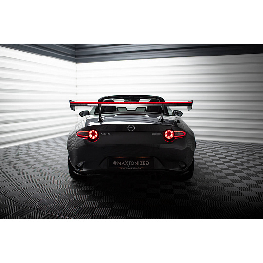 Maxton Design zadní křídlo s LED světlem pro Mazda MX-5 Mk4 ND, pravý karbon Maxton Design zadní křídlo s LED světlem pro Mazda MX-5 Mk4 ND, pravý karbon