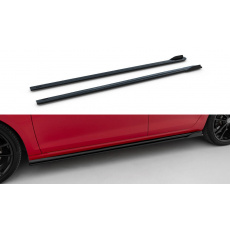 Maxton Design difuzory pod boční prahy pro Volkswagen Golf R Mk7 Facelift, černý lesklý plast ABS Maxton Design difuzory pod boční prahy pro Volkswagen Golf R Mk7 Facelift, černý lesklý plast ABS