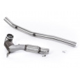 Milltek Sport downpipe a Hi-Flow sportovní katalyzátor No CEL (Check Engine Light Version) pro Audi S3 2.0TFSI Quattro Sedan 310PS 8Y (NA / bez OPF) 2022-2024, pouze pro Milltek cat back systém