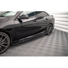 Maxton Design difuzory pod boční prahy ver.2 pro BMW řada 2 Gran Coupe F44 (2019-)/M-Pack, černý lesklý plast ABS