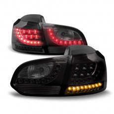 Zadní světla VW Golf (6) VI s LED - černá