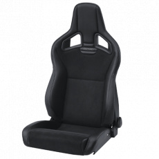 Sportovní sedačka RECARO Cross Sportster CS, sklopná, vyhřívaná, černá koženka/černá Dynamica