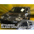 HEKO ofuky oken Mitsubishi Pajero Sport 5dv (2013-) přední + zadní