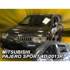 HEKO ofuky oken Mitsubishi Pajero Sport 5dv (2013-) přední + zadní