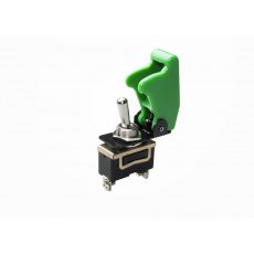 Vypínač 12V 35A včetně zelené krytky Vypínač 12V 35A včetně zelené krytky