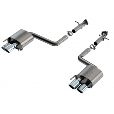 Borla koncový díl Axle-Back "S-Type" pro Lexus IS 500 5.0L V8, automat, RWD, 4-dveř., r.v. 2022-2024, typ koncovek: chromové