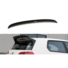 Maxton Design prodloužení spoileru pro Volkswagen Golf GTI Mk7, černý lesklý plast ABS, Clubsport