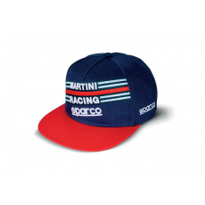 Sparco kšiltovka s rovným kšiltem Martini Racing Sparco kšiltovka s rovným kšiltem Martini Racing