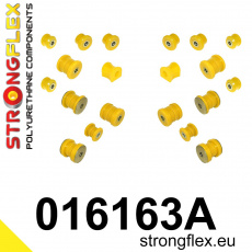 016163A: Strongflex Sada silentbloků zadního zavěšení varianta SPORT 016163A: Strongflex Sada silentbloků zadního zavěšení varianta SPORT