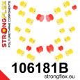 106181B: Strongflex Kompletní sada silentbloků pro zavěšení