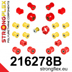 216278B: Strongflex Kompletní sada silentbloků pro zavěšení 216278B: Strongflex Kompletní sada silentbloků pro zavěšení