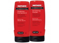 Mothers Professional Paint Restoration System - profesionální sada pro dokonalou obnovu laku - hrubší + jemná finišovací leštěnka (2 x 355 ml)