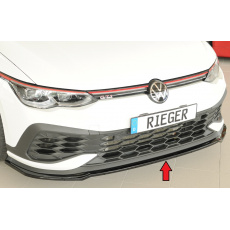 Rieger lipa pod přední nárazník pouze pro GTI Clubsport pro Volkswagen Golf 8 GTI Clubsport 5-dvéř., 10/20-, plast ABS lakovaný do černé lesklé barvy Rieger lipa pod přední nárazník pouze pro GTI Clubsport pro Volkswagen Golf 8 GTI Clubsport 5-dvéř., 10/20-, plast ABS lakovaný do černé lesklé barvy