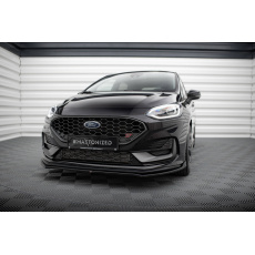 Maxton Design spoiler pod přední nárazník pro Ford Fiesta ST Mk8 Facelift, černý lesklý plast ABS Maxton Design spoiler pod přední nárazník pro Ford Fiesta ST Mk8 Facelift, černý lesklý plast ABS