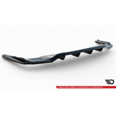 Maxton Design středový spoiler pod zadní nárazník s žebrováním pro Mercedes GLE C292 Coupe AMG-Line, černý lesklý plast ABS Maxton Design středový spoiler pod zadní nárazník s žebrováním pro Mercedes GLE C292 Coupe AMG-Line, černý lesklý plast ABS