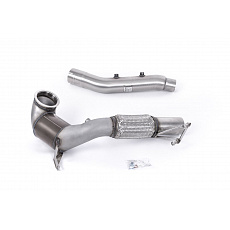 Milltek Sport downpipe a Hi-Flow sportovní katalyzátor No CEL (Check Engine Light) pro Volkswagen Golf Mk8 GTi (245ps bez GPF / NA modely) 2021-2024, pouze pro OE Cat Back systém Milltek Sport downpipe a Hi-Flow sportovní katalyzátor No CEL (Check Engine Light) pro Volkswagen Golf Mk8 GTi (245ps bez GPF / NA modely) 2021-2024, pouze pro OE Cat Back systém