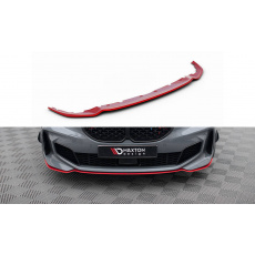 Maxton Design spoiler pod přední nárazník ver.4 pro BMW řada 1 F40, červený lesklý plast ABS Maxton Design spoiler pod přední nárazník ver.4 pro BMW řada 1 F40, červený lesklý plast ABS