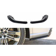 Maxton Design boční difuzory pod zadní nárazník pro Audi Q5 Mk2 S-Line, černý lesklý plast ABS Maxton Design boční difuzory pod zadní nárazník pro Audi Q5 Mk2 S-Line, černý lesklý plast ABS