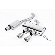 Milltek Sport výfukový systém cat-back 3" Race systém s rezonátorem (tišší) pro Volkswagen Golf Mk6 R 2.0 TFSI 270PS 2009-2013