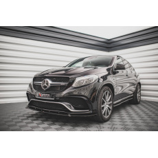 Maxton Design spoiler pod přední nárazník pro Mercedes GLE Coupe C292, černý lesklý plast ABS, Coupe 63 AMG