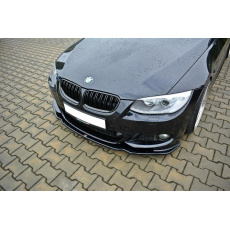 Maxton Design spoiler pod přední nárazník ver.2 pro BMW řada 3 E92 Facelift, černý lesklý plast ABS