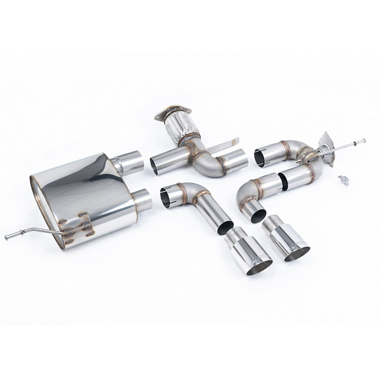 Milltek Sport výfukový systém cat-back zachovává původní klapku výfuku pro Renault / Alpine A110S 1.8TCe 2018-2024, GT-90 leštěné koncovky Milltek Sport výfukový systém cat-back zachovává původní klapku výfuku pro Renault / Alpine A110S 1.8TCe 2018-2024, GT-90 leštěné koncovky