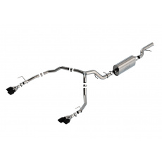 Borla Cat-Back výfukový systém "Touring" pro Chevrolet Tahoe Premier/Tahoe High Country/Tahoe Z71/Tahoe RST 6.2L, automat, 2/4-dvéř, r.v. 2021-2024, typ koncovek: černé