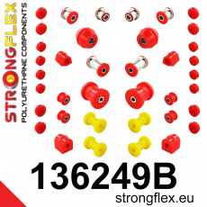 136249B: Full suspension polyurethane bush kit 136249B: Full suspension polyurethane bush kit