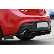 Maxton Design boční difuzory pod zadní nárazník pro Mazda 3 Mk2 MPS, plast ABS bez povrchové úpravy, racing Maxton Design boční difuzory pod zadní nárazník pro Mazda 3 Mk2 MPS, plast ABS bez povrchové úpravy, racing