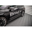 Maxton Design difuzory pod boční prahy pro Škoda Enyaq iV Mk1, černý lesklý plast ABS