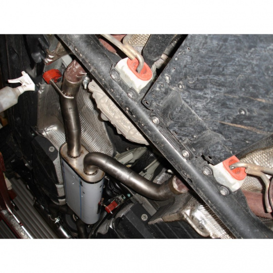 Fox Sportauspuff přední díl s tlumičem pro Audi Q7 s motorem 4.2 FSI Fox Sportauspuff přední díl s tlumičem pro Audi Q7 s motorem 4.2 FSI