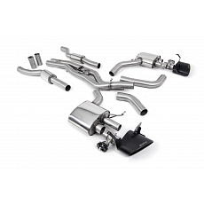 Milltek Sport výfukový systém cat-back s rezonátorem (Twin 80mm) pro Audi RS6 C8 4.0 V8 bi-turbo (bez OPF/GPF - USA/ROW) 2020-2024, oválné černé koncovky, OE výfuk musí být rozřezán Milltek Sport výfukový systém cat-back s rezonátorem (Twin 80mm) pro Audi RS6 C8 4.0 V8 bi-turbo (bez OPF/GPF - USA/ROW) 2020-2024, oválné černé koncovky, OE výfuk musí být rozřezán
