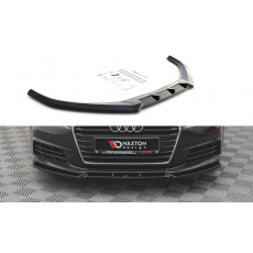 Maxton Design spoiler pod přední nárazník pro Audi A4 B9, černý lesklý plast ABS Maxton Design spoiler pod přední nárazník pro Audi A4 B9, černý lesklý plast ABS