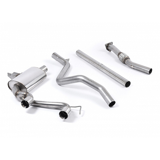 Milltek Sport výfukový systém cat-back pro Renault / Alpine Megane II Renaultsport 225 2.0T 2004-2009