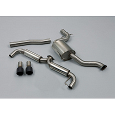 Milltek Sport výfukový systém cat-back 3" Race System pro Volkswagen Golf Mk6 GTi 2.0 TSI 210PS 2009-2013, typ koncovek: GT-100B černé Milltek Sport výfukový systém cat-back 3" Race System pro Volkswagen Golf Mk6 GTi 2.0 TSI 210PS 2009-2013, typ koncovek: GT-100B černé