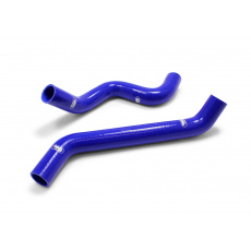 Samco Sport 2-dílná sada silikonových hadic pro vedení chladicí kapaliny pro Jeep Wrangler 2007 - 2009 3.8l (230.5CID) V6, barva: modrá