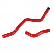 Samco Sport 2-dílná sada silikonových hadic pro vedení chladicí kapaliny pro Honda Civic 1992 - 2000 EX/DX/CX/HX/VX/LX, SOHC, barva: modrá